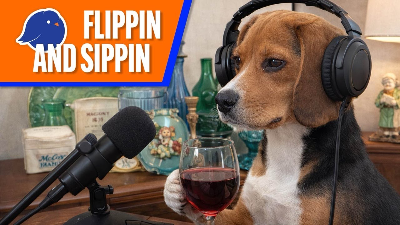 Shop, Sip, Repeat! Vintage Fun with Friends | Flippin and Sippin LIVE
