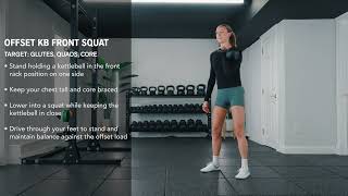Offset KB Front Squat