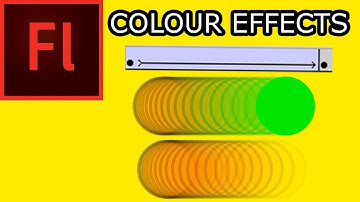 How To Animate In Flash CS5: 004 Colour Effects Alpha, Tint & Brightness