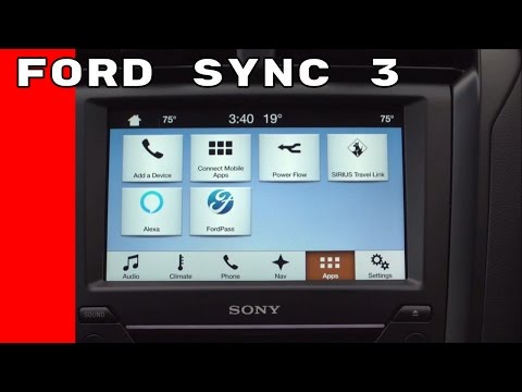 Videó: A Ford Sync 3 Az Amazon Alexa Hangparancsait Használja - A Kézikönyvet