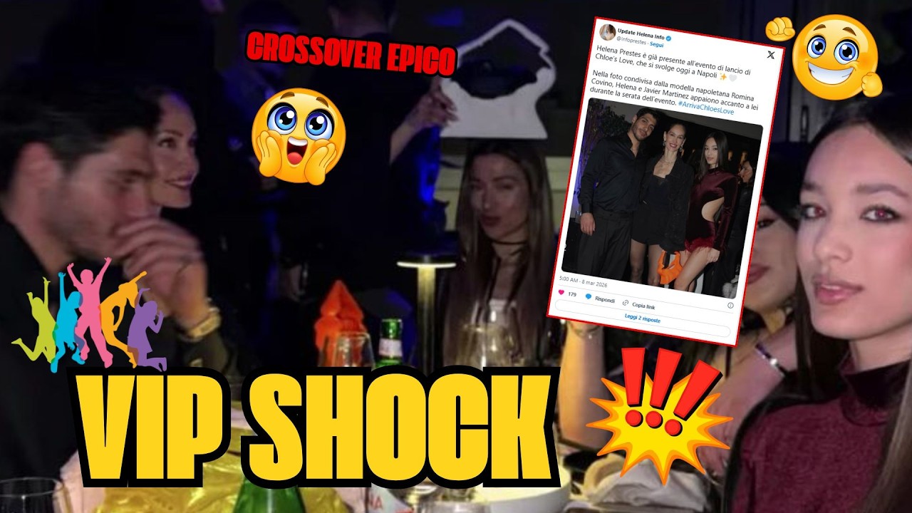 Helena e Javier con Artem di Mare Fuori! 🌊 Choc a Napoli per Chloe’s Love ✨