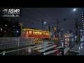 [ASMR] Chilly Rainy Night Walk in Tokyo City Through Small Alleys in March | Japan 4K HDR