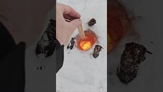 Fire Hole In Antarctica