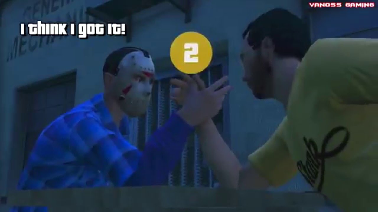 Vanoss - GTA有趣時刻：阿秋把、直昇機惡作劇、逃離銀行（Arm Wrestling, Helicopter Trolling, Bank Escape）中文字幕