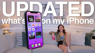 WHAT’S ON MY IPHONE 14 PRO MAX 📱 (2024 apps, widgets, & home screen)