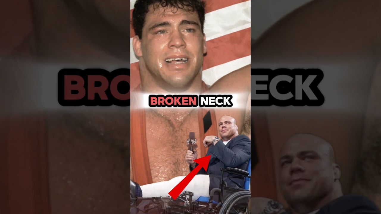 Kurt Angle Won Gold With a Broken Neck