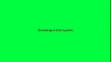 Bootstrap 4 grid system | Freelancer Alhaj