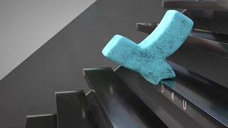 T Pentomino | Softbody Simulation ❤️ C4D4U screenshot 1