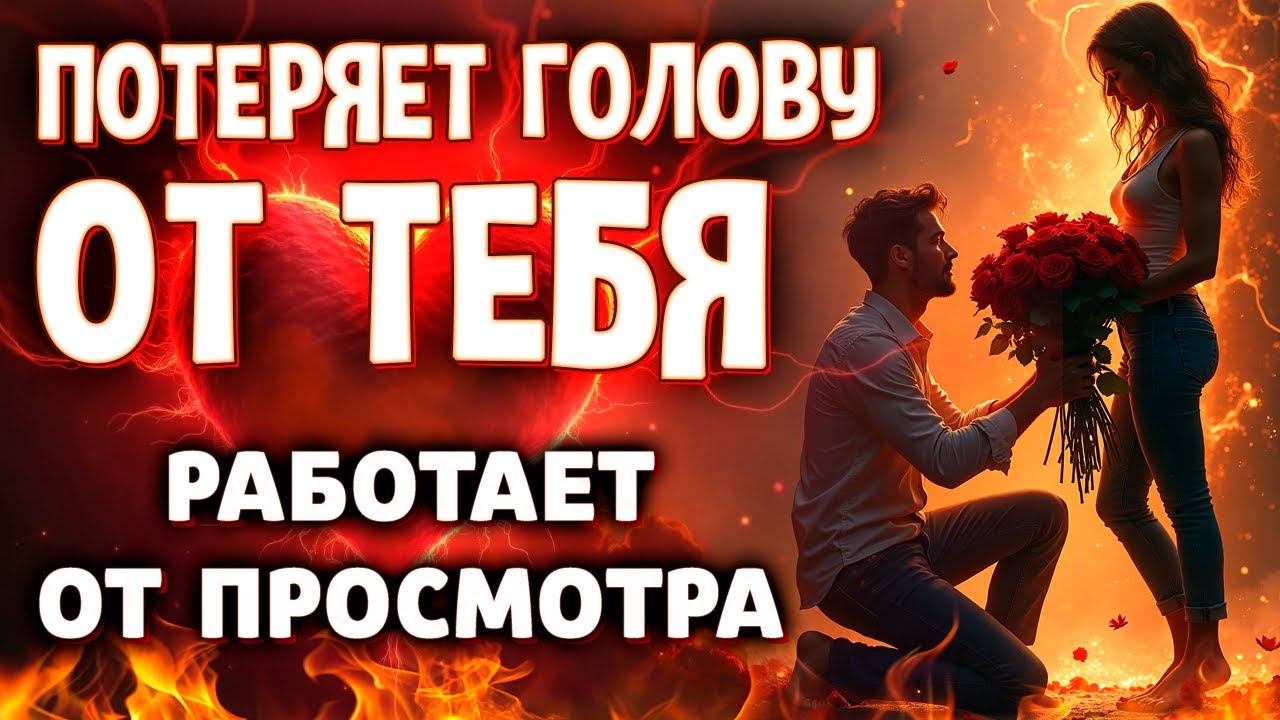 ⚡️ОН БУДЕТ СХОДИТЬ С УМА ПО ТЕБЕ!  💘 МОЩНЕЙШИЙ ПРИВОРОТ НА МУЖЧИНУ!