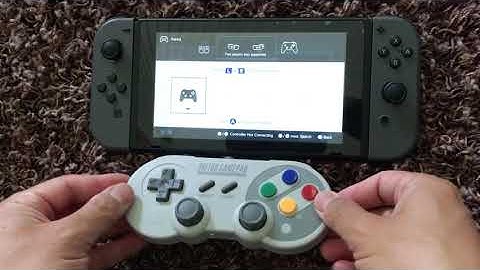 8Bitdo SF30 Pro game controller: Detail steps to pair Nintendo Switch