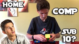 Competition Simulation Sub 10 Average of 5??? || Road To Sub 10 Episode 7