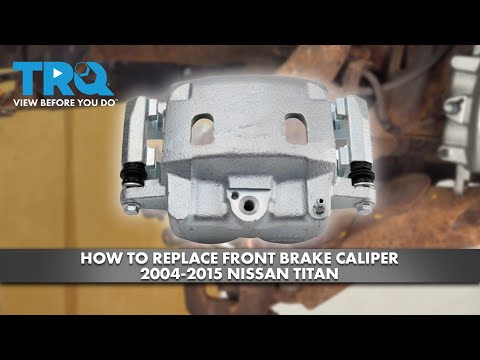 How to Replace Front Brake Caliper 2004-2015 Nissan Titan