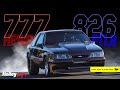 Maxing out a VS Racing 76mm Turbo! - SBE LS Turbo Foxbody Mustang - Holley EFI - Dyno