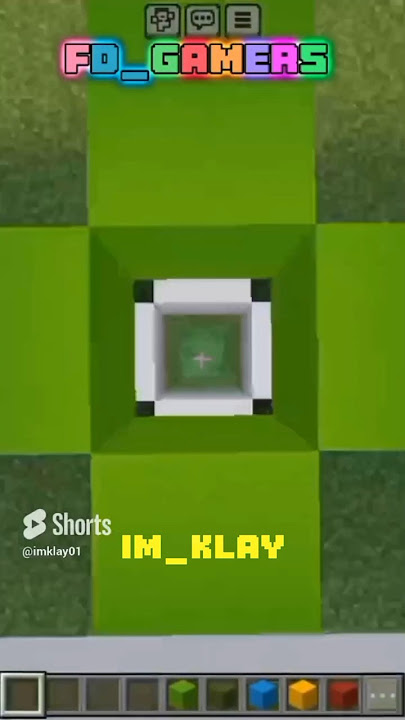 Trippy Reverse Dropper (FD_GAMERS) EPILEPSY WARNING #shorts #minecraft #dropper #youtubeshorts