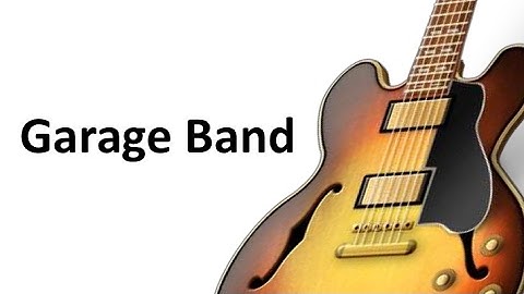 GarageBand 2017: How to Save project
