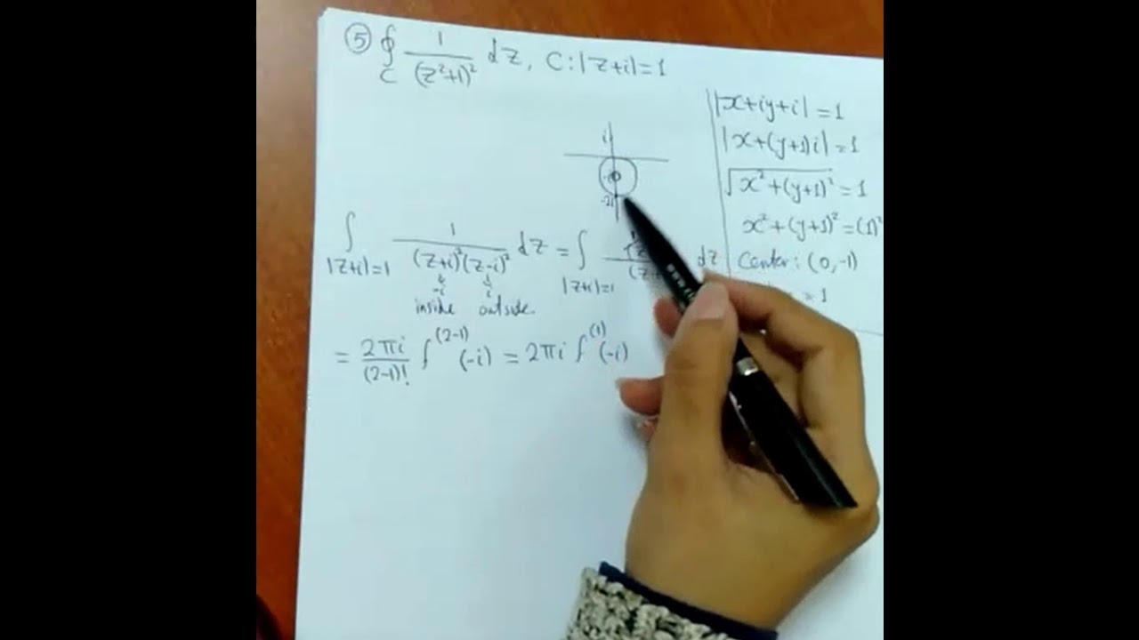 Complex Integration - part 3 - YouTube