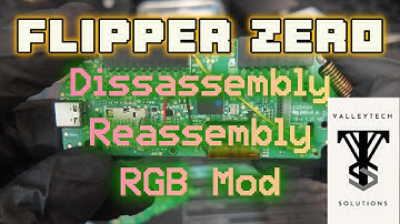 Flipper Zero RGB Mod/Breakdown/Reassembly