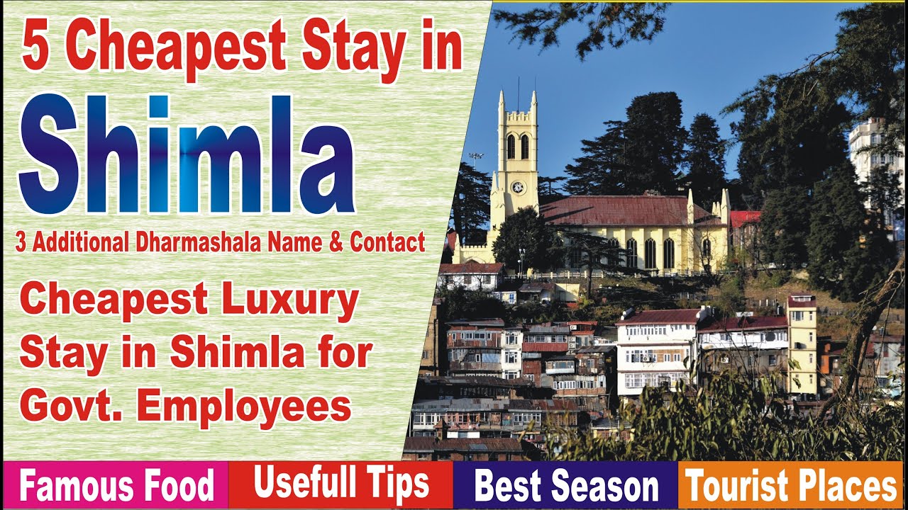 5 cheapest stay at shimla Budget Stay in Shimla hotel near old bus