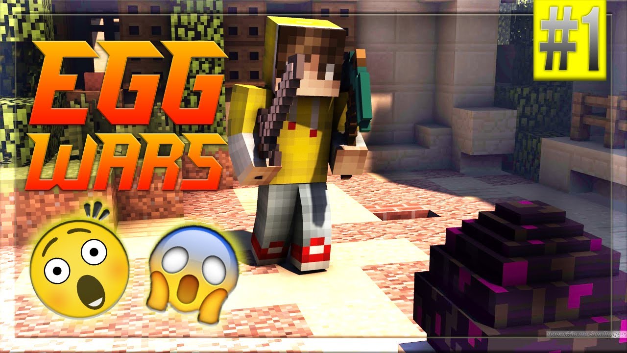 First Egg War Video Minecraft Egg Wars 1 YouTube