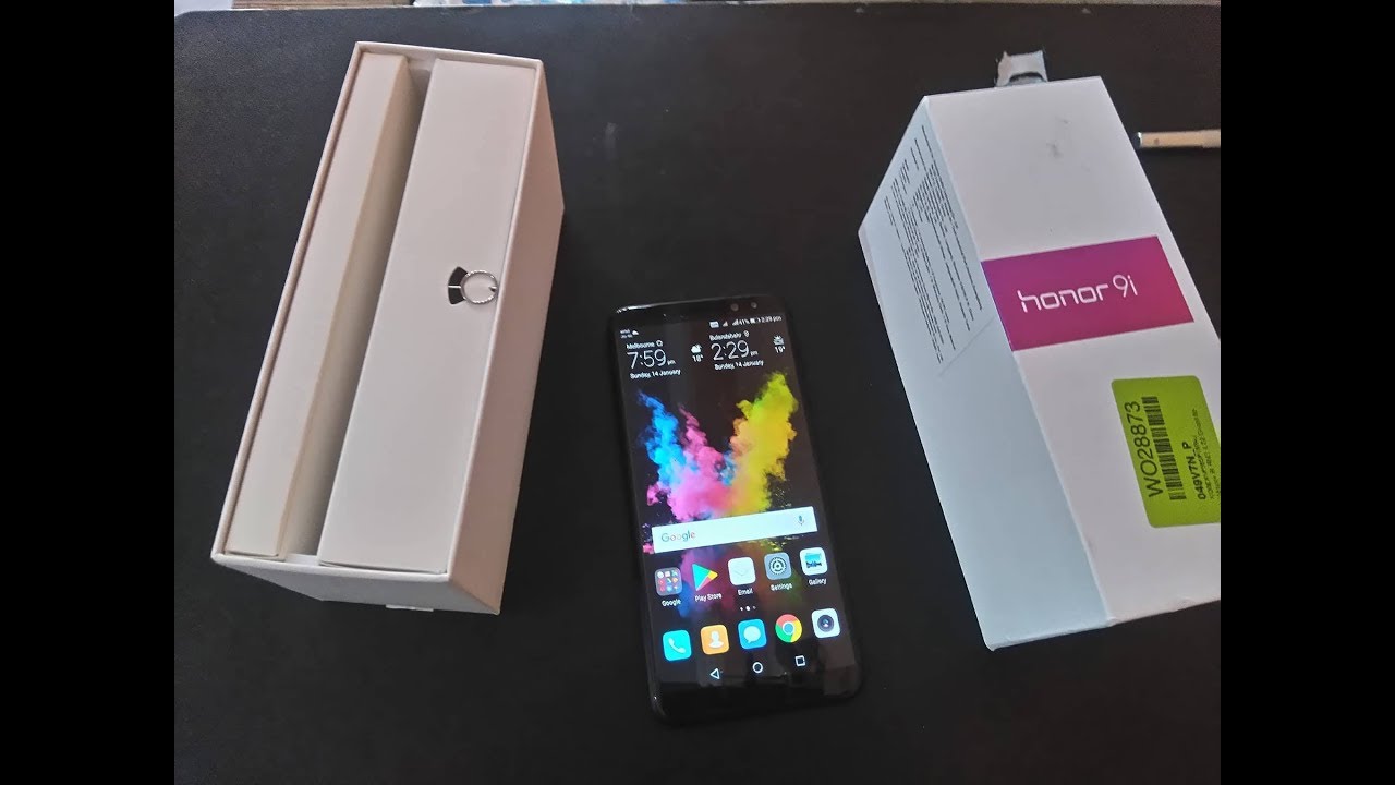 World's first four cameras phone Honor 9i unboxing YouTube
