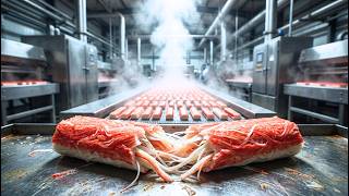 You won't believe how crab sticks are made – see what happens inside the factory!
