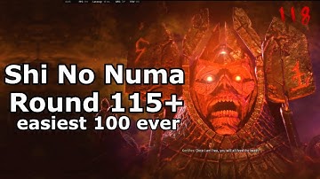 Shi No Numa Round 115 + Strategy very easy vanguard zombies round based