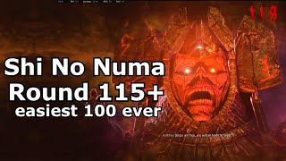 Shi No Numa Round 115 + Strategy very easy vanguard zombies round based