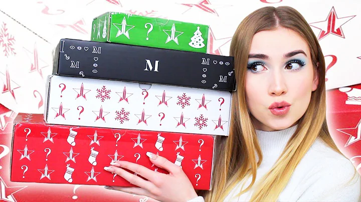 Unboxing Jeffree Star Mystery Boxes!! + doing my m...