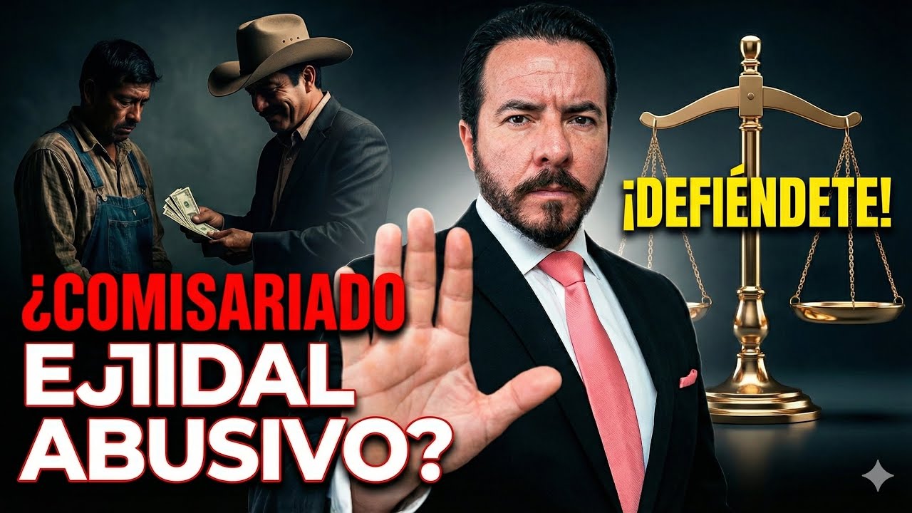 ¡El Comisariado NO ES TU DUEÑO! 😡 Cómo defenderte de sus abusos (Ley Agraria)