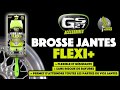 Nettoyer ses jantes de voiture avec la brosse jantes flexi gs27