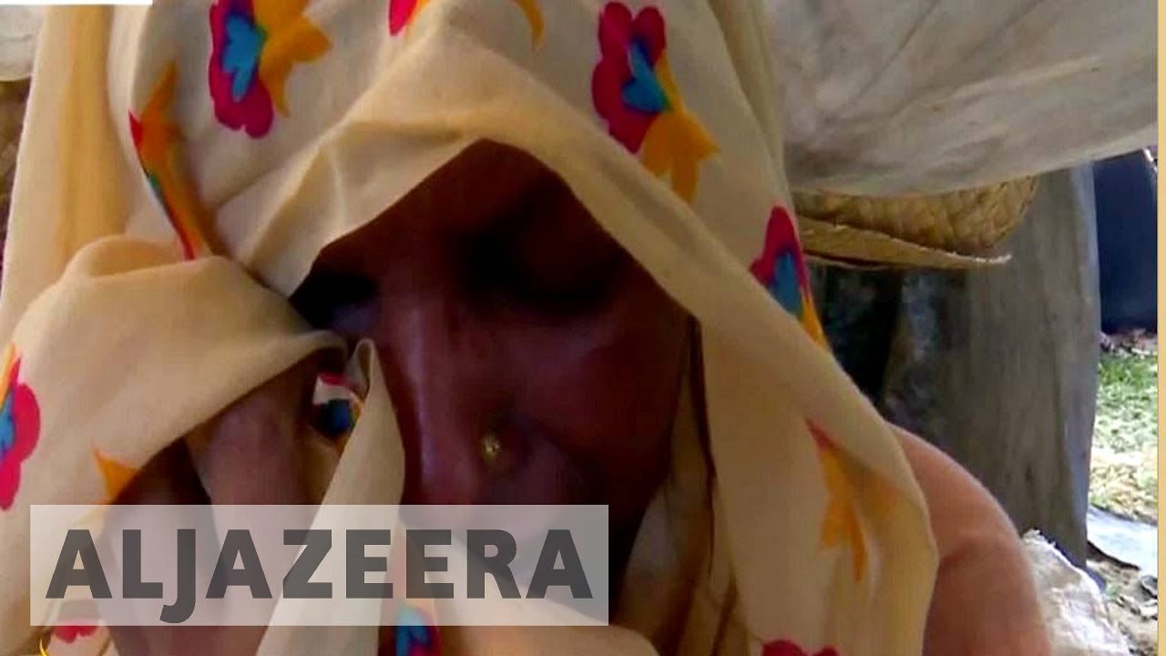 الروهينغيا من ميانمار عالقون بالقرب من الحدود البنغلاديشية