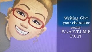P.L.A.Y.T.I.M.E   F.U.N.  a character acronym checklist @TheNovelNana