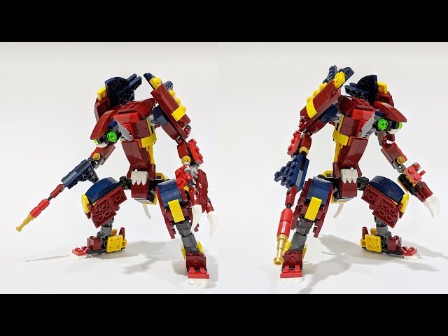 Lego Creator 31102 Bug Warrior Alternative Build