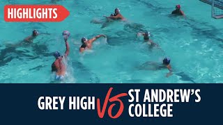 Waterpolo Final - Grey High Vs St Andrews College - Grey High Waterpolo Festival - 1 Februray 2026