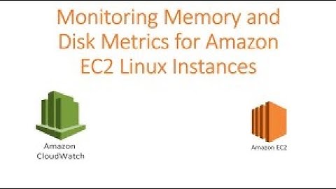 How to Monitor EC2 Memory  and Disk Usage - EC2 Custom Metrics in AWS CloudWatch - 24
