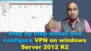 How to install and configure VPN Server windows Server 2012 R2 ?