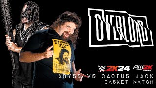 WWE 2K24 OVERLOAD EPISODE 1 ABYSS VS CACTUS JACK