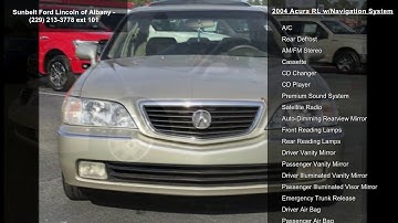2004 Acura RL w/Navigation System