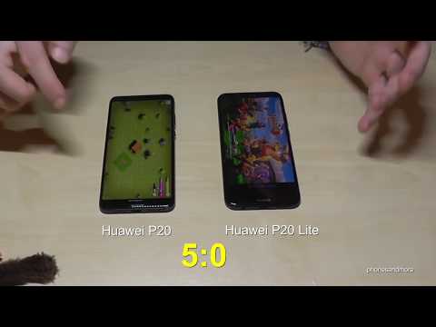 Huawei P20 VS Huawei P20 Lite: Quick Speed Test - How fast is the P20?