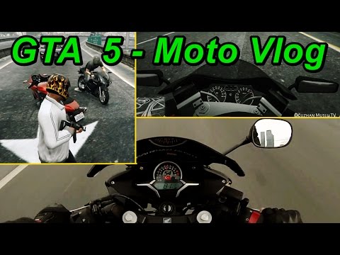 GTA 5 de - MotoVlog çektim (: