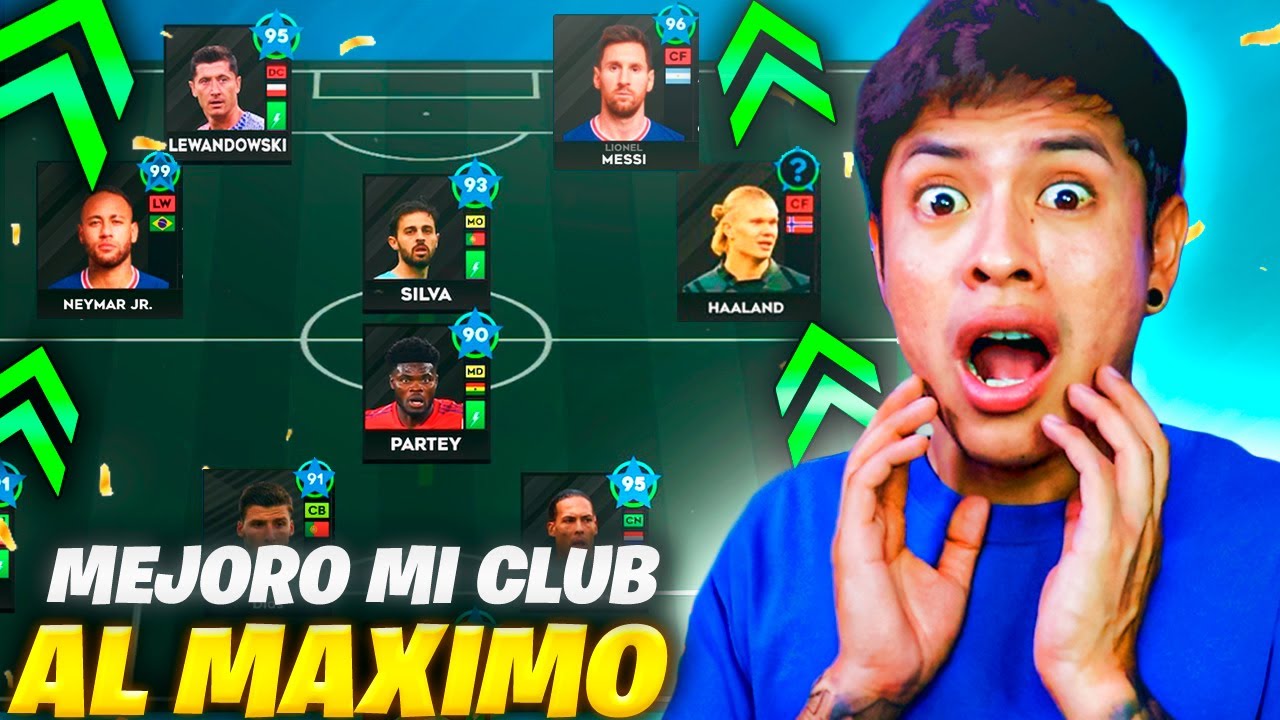 ASI MEJORÉ MI PLANTILLA AL MÁXIMO 100% en DREAM LEAGUE SOCCER 2023 😱