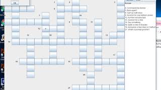 Java project 58 1   cross word game