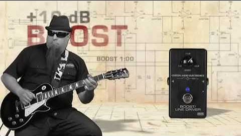 MXR Custom Audio Electronics MC-401 Boost Pedal Video Demo
