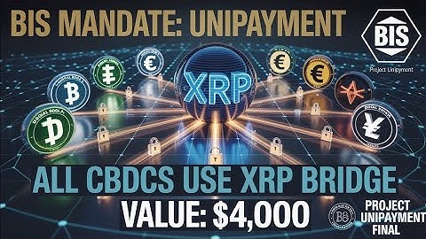 ALL CBDCs WILL LAUNCH ON XRP AT $40,000! (BIS "UNIPAYMENT" LEAK)