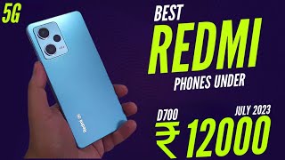 Top 5 best Redmi phone under 12000 in July 2023 | Best phone under 12000