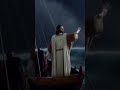 Jesus Christ calming a violent storm 🌊🌪️