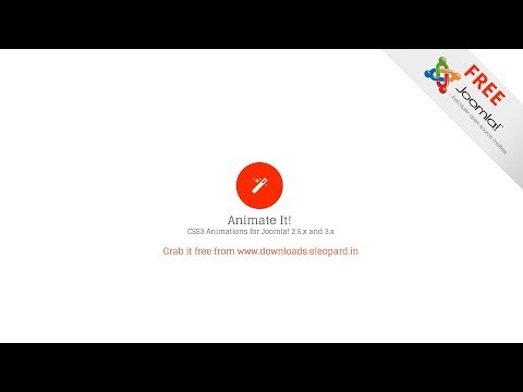 Animate It For Wordpress And Joomla Youtube