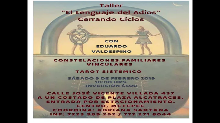 EL LENGUAJE DEL  ADIOS Cerrando Ciclos /Eduardo va...