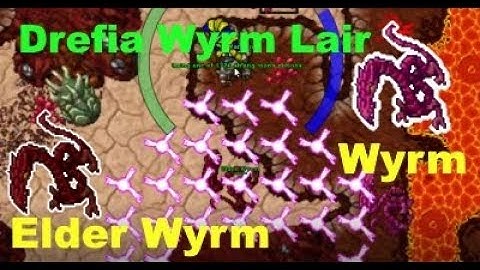Tibia - Drefia Wyrm Lair (Test Hunt)[RP]