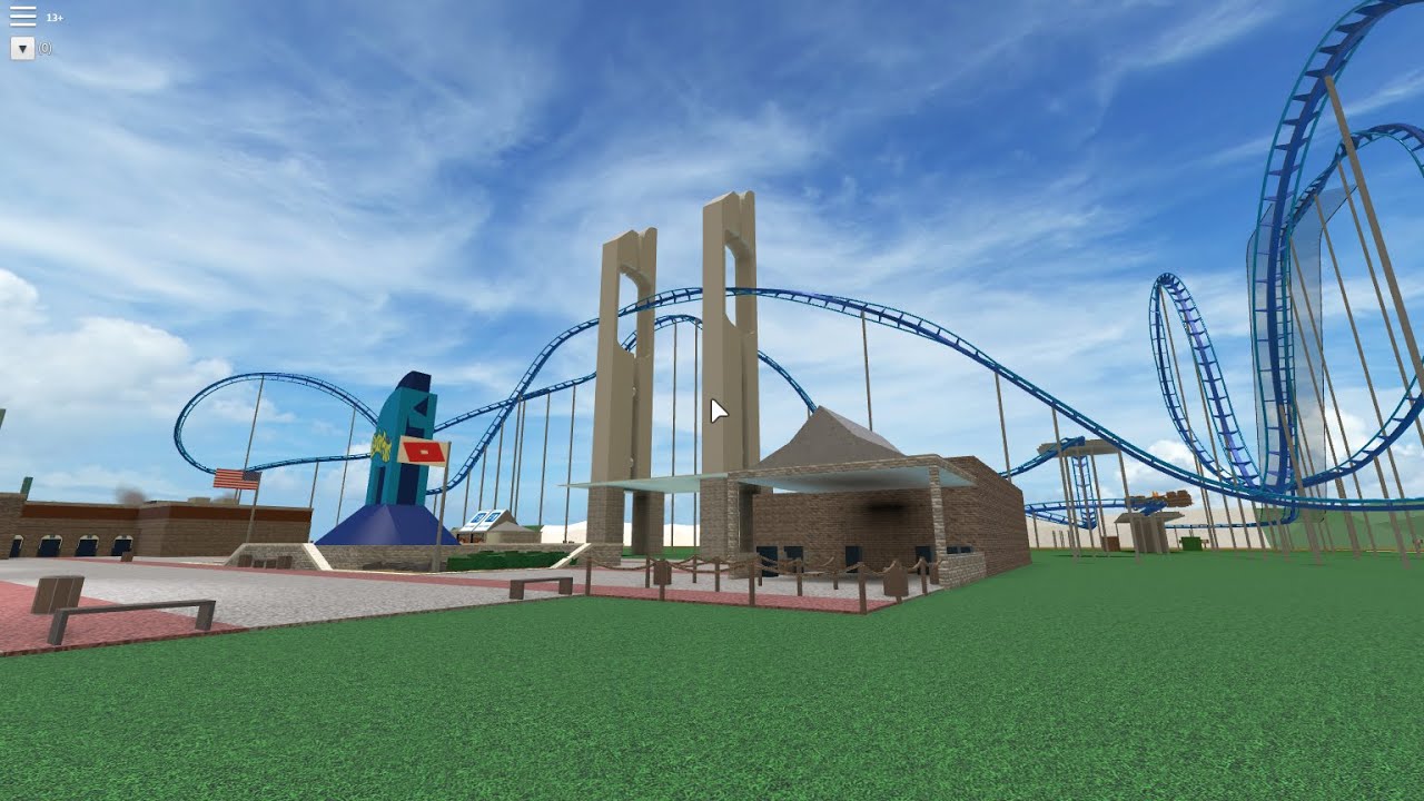 A nice entrance - View Download  Roller coaster tycoon, Roller coaster,  Outdoor blanket